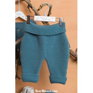 Modèle pantalon de bébé 16 catalogue FAM 248 Lang Yarns
