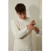Modèle pullover homme 38 catalogue FAM 259 Lang Yarns