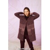 Modèle manteau à capuche 55 catalogue FAM 261 Lang Yarns