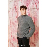 Modèle pullover homme 65 catalogue FAM 261 LANG YARNS