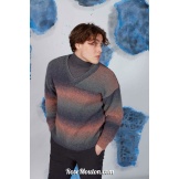 Modèle pullover homme 18 catalogue FAM 269 LANG YARNS