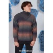 Modèle pullover homme 18 catalogue FAM 269 Lang Yarns