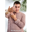 Modèle pullover homme 1 catalogue FAM 272 Lang Yarns