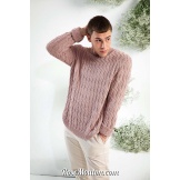 Modèle pullover homme 1 catalogue FAM 272 LANG YARNS