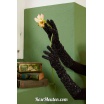 Modèle gants longs 1 catalogue FAM 274 Lang Yarns