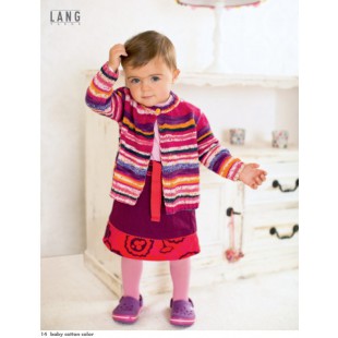 Modèle veste 14 catalogue 206 Lang Yarns