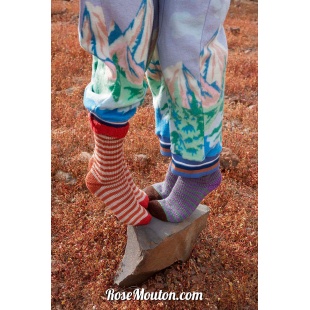 Modèle chaussettes à rayures 15 Punto 59 POSEIDON Lang Yarns