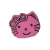 Bouton tête de chat (façon Hello Kitty) Boutons